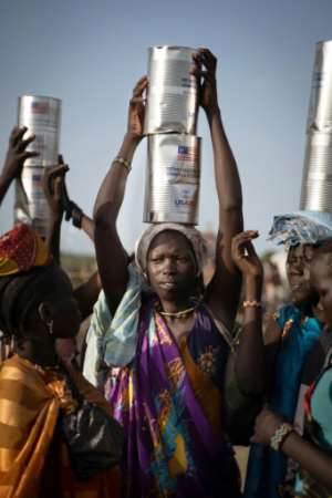 South Sudan is facing a desperate hunger crisis. By Simon Wohlfahrt (AFP/File)