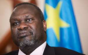 South Sudanese rebel leader Riek Machar