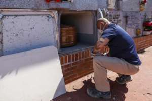 Spain has announced the death of another 812 people due to the coronavirus. By BALDESCA SAMPER (AFP)