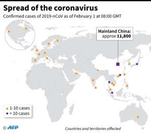 Spread of the new coronavirus. By (AFP)