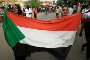 Sudanese women have been at the forefront of the protests. By Ebrahim Hamid (AFP)