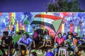 Sudanese at the main protest site outside army headquarters in late April, weeks before they were brutally dispersed by men in military fatigues. By OZAN KOSE (AFP/File)
