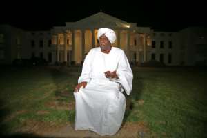 Sudanese businessman Abu al-Qassem Bartoum, speaking in front of his mansion with a facade like the White House, believes his country will be better served by having ties with Israel. By ASHRAF SHAZLY (AFP)