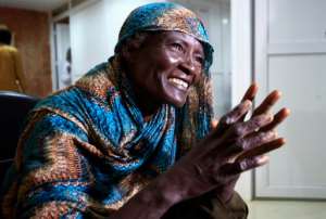 Sudanese farmer Khadija Ahmadmad stood on a thorn that went through her sandal -- but it brought with it a flesh-eating infection called mycetoma. By ASHRAF SHAZLY (AFP)