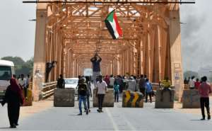 Sudanese in Khartoum's twin city of Omdurman protest the coup. By - (AFP)