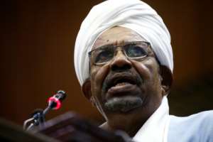 Sudanese President Omar al-Bashir has been hit by the protests since last December's decision to triple the cost of bread. By ASHRAF SHAZLY (AFP)