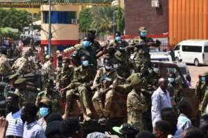 Sudanese security forces have deployed to stem protests following the coup. By - (AFP)