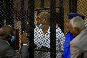 Sudan's ousted president Omar al-Bashir as well as several former top officals are on trial in Khartoum for a 1989 coup that brought him to power. By ASHRAF SHAZLY (AFP)