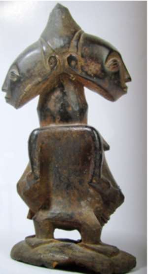 Janus Figure ,Luba/Hemba ,Democratic Republic of Congo.