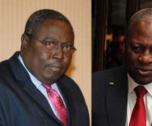 Martin Amidu and John Mahama