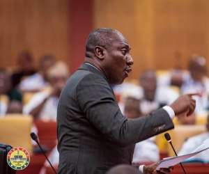 Minority Leader in Parliament and Member of Parliament for Effutu, Alexander Afenyo-Markin