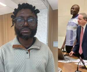 How Anas Aremeyaw Anas and Ken Agyapong appeared in court in the US