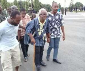 Arrested leading members of HSGF