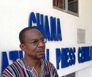 Affail Monney, President of Ghana Journalist Association