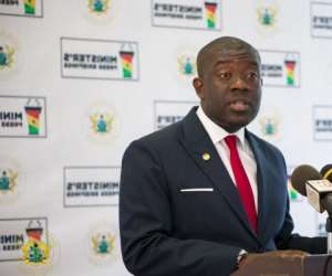 Information Minister Kojo Oppong Nkrumah