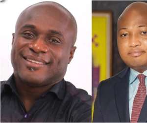 Rev Kusi Boateng[left] and North Tongu MP Samuel Okudzeto Ablakwa