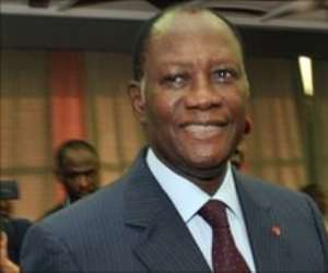  Alassane Ouattara is the internationally recognised poll winner