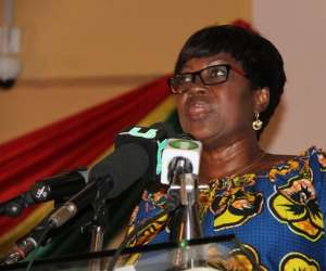 Transport minister Dzifa Ativor