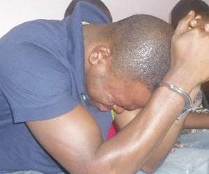 SHAME! Weeping Daniel Obinim handcuffed