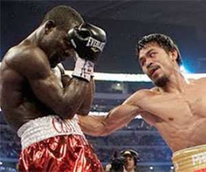 Joshua Clottey and Manny Pacman Pacquiao