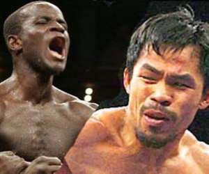 Joshua Clottey and Manny Pacman Pacquiao