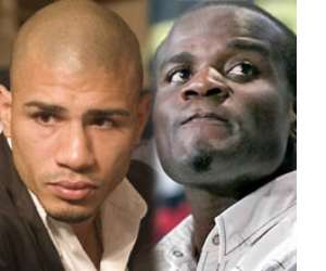 Miguel Cotto and Joshua Clottey