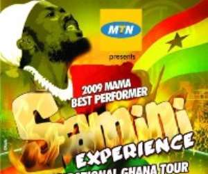 Samini recently won the Best Performer award at the 2009 MTV Africa Music Awards.