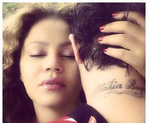 Nadia Buhari and her twins dad