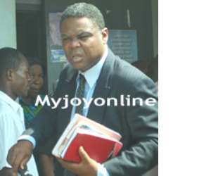 David Annan, a member of NDC's legal team