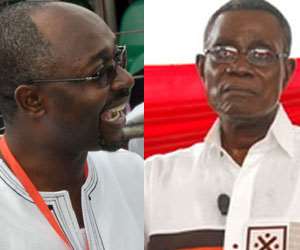Alfred Agbesi Woyome and President John Evans Atta Mills