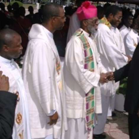 President Kufuor @ Hawa Yakubu's Funeral