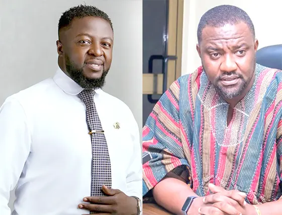 Guru and John Dumelo