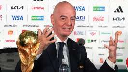 Gianni Infantino took over as president at world footballs governing body Fifa in 2016. - AP Photo/Eduardo Verdugo - Eduardo Verdugo