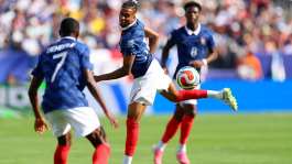 Michael Olise made his World Cup debut for France at the 2026 tournament in the United States, Mexico and Canada. -  REUTERS - Mike Segar