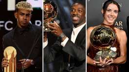 Getty ImagesImage caption: The 2026 Ballon Dor ceremony will hand out 13 trophies to athletes and coaches across both the mens and womens game
