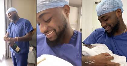 Super Star Davido Now A Father Of Three