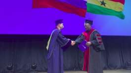Mahama receives honorary doctorate from Russian university nearly 40 years after postgraduate studies