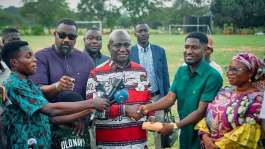 Ghana’s Black Challenge receive GH¢50,000, poultry farming support ahead of World Cup