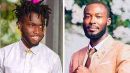 Ghanaian movie producer Kobby Ranaleft and actor Emmanuel Asiamah