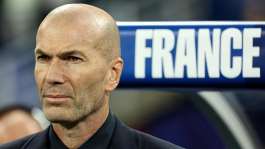 Zinedine Zidane took over as France head coach in July from his former international skipper Didier Deschamps. - REUTERS - CATHERINE STEENKESTE