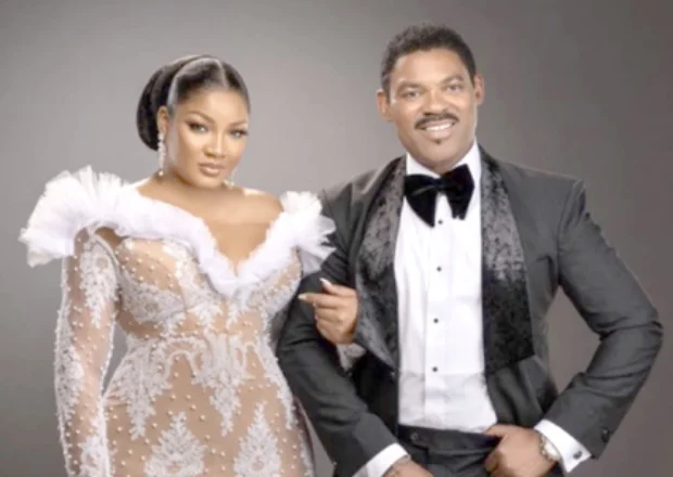 Omotola and her husband