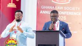 President of the Ghana Law Society (GLS), Rockson-Nelson Dafeamekpor