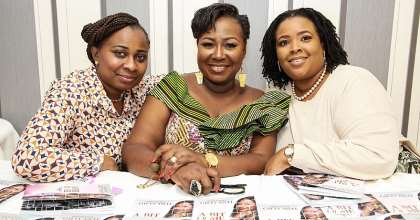 Akosua Konceptz, Rytta Benneh Host Oheneyere Gifty Anti In UK