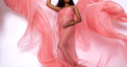 Stephanie Coker Marks Birthday with Lovely Maternity Photos & Gratitude Messages