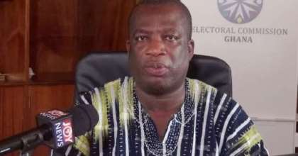 Director of Electoral Services at the EC, Dr. Serebour Quaicoo