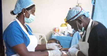 Doctor Linda Ayade Performs Surgeries On Sick Patients