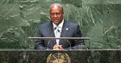 Flashback 2015: president Mahama addresses the UN on Ebola