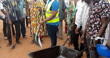 Volta Region: Construction Of Liati Roads Begins
