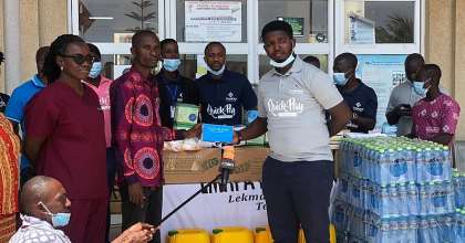 Fight Against COVID-19: Diamond Capital Quickpay Loans Team support LEKMA Hospital
