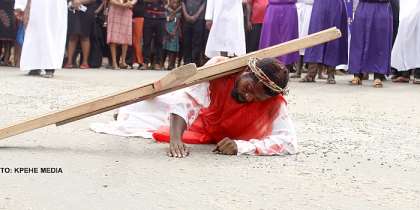 St Paul's Kpehe Mark Passion Of Christ With Drama